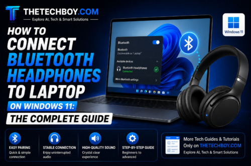 connect Bluetooth headphones to laptop Windows 11